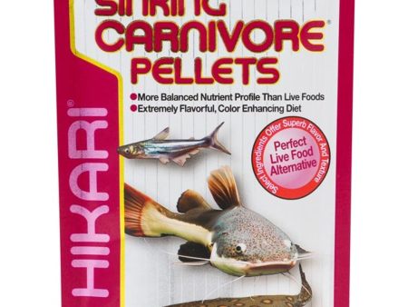 Hikari USA Sinking Carnivore Pellets Fish Food 1ea 2.61 oz Cheap