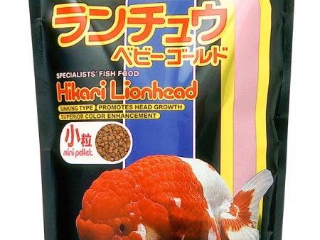 Hikari USA Lionhead Sinking Pellets Fish Food 1ea 12.3 oz, Mini Online