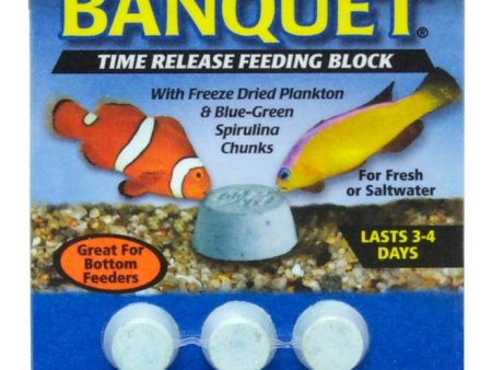 Zoo Med Plankton Banquet Fish Feeding Block 1ea 0.3 oz, Mini For Cheap