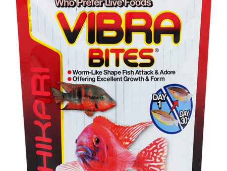 Hikari USA Vibra Bites Tropical Fish Food 1ea 4.4 oz, XL For Sale