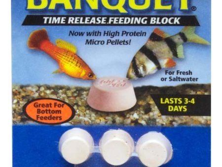 Zoo Med Original Banquet Fish Feeding Block 1ea 0.3 oz, Mini For Sale