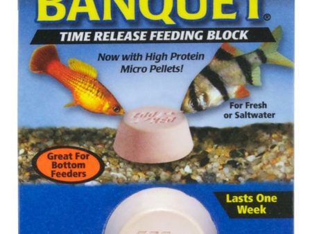 Zoo Med Original Banquet Fish Feeding Block 1ea 0.45 oz, Regular For Cheap