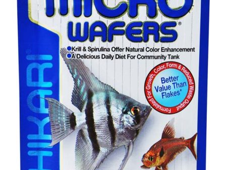 Hikari USA Tropical Micro Wafers Slow Sinking Wafer Fish Food 1ea 0.7 oz Online Hot Sale