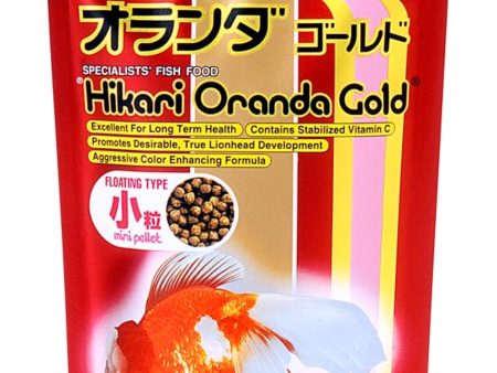 Hikari USA Oranda Gold Pellets Fish Food 1ea 3.5 oz, Mini Online Sale