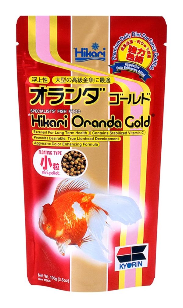 Hikari USA Oranda Gold Pellets Fish Food 1ea 3.5 oz, Mini Online Sale