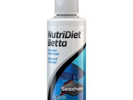 Seachem Laboratories NutriDiet Betta with Probiotics Fish Food 1ea 1 oz. Online