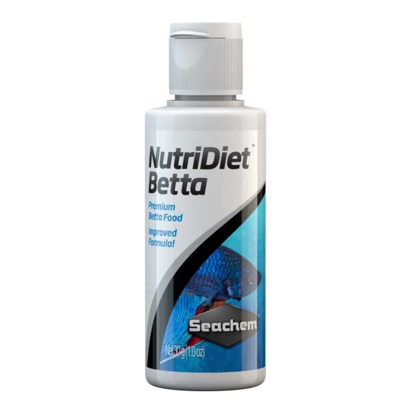 Seachem Laboratories NutriDiet Betta with Probiotics Fish Food 1ea 1 oz. Online