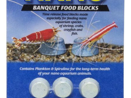 Zoo Med Nano Banquet Fish Feeding Block 1ea 0.3 oz, Mini Hot on Sale