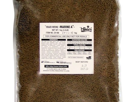 Hikari USA Marine A Pellets Slow Sinking Fish Food 1ea 2.2 lb Discount