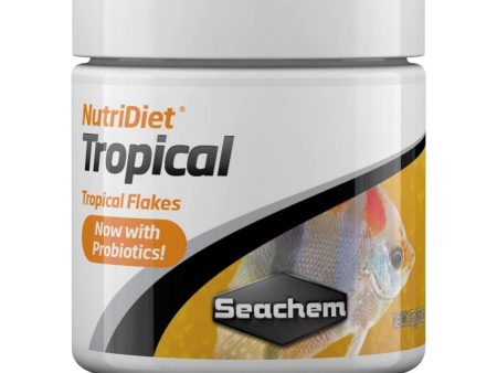 Seachem Laboratories NutriDiet Tropical Flakes Fish Food 1ea 0.5 oz. Fashion