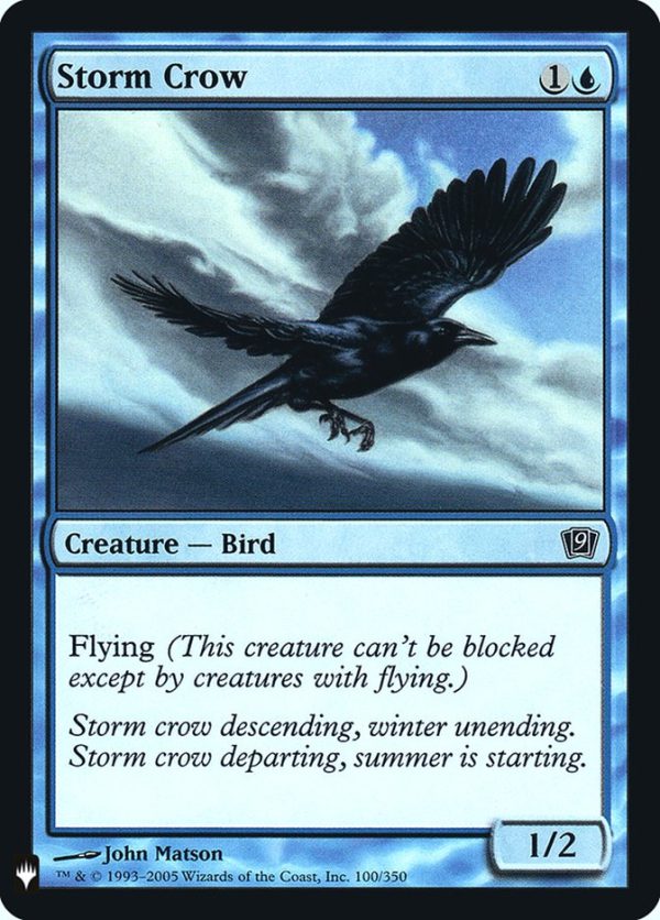 Storm Crow [Mystery Booster] on Sale