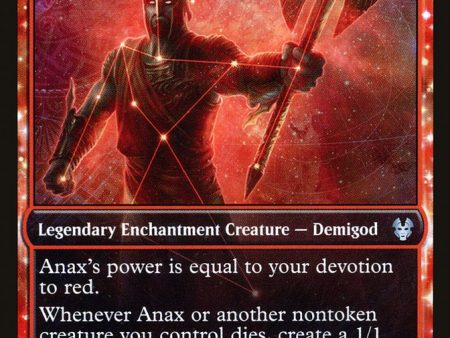 Anax, Hardened in the Forge (Showcase) [Theros Beyond Death] For Discount