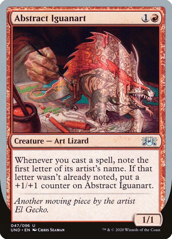 Abstract Iguanart [Unsanctioned] Sale