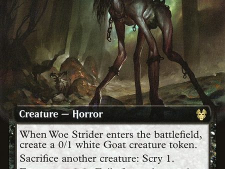 Woe Strider (Extended Art) [Theros Beyond Death] For Discount