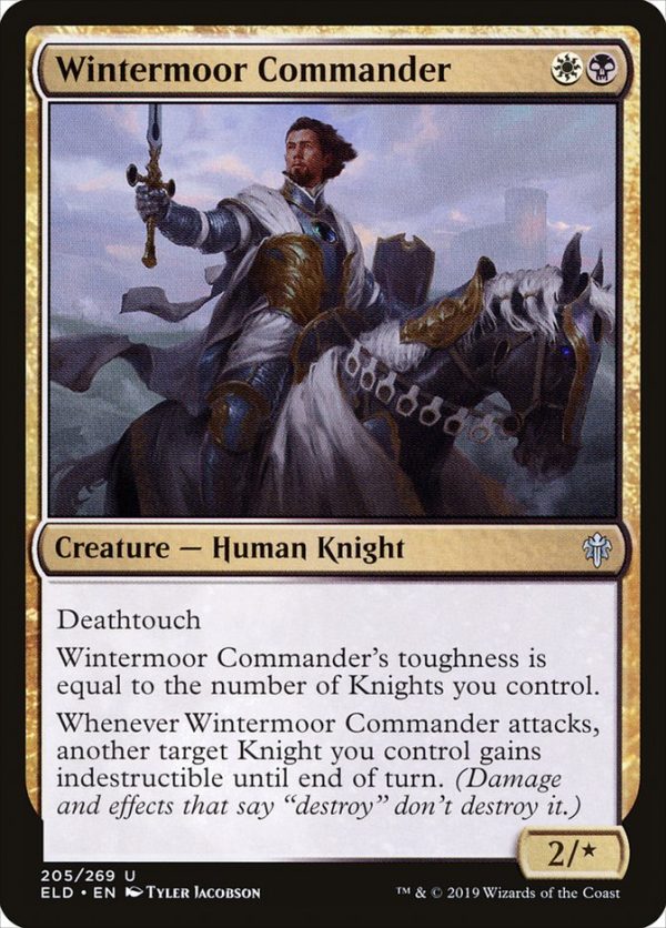 Wintermoor Commander [Throne of Eldraine] For Sale