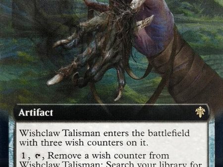 Wishclaw Talisman (Extended Art) [Throne of Eldraine] Discount