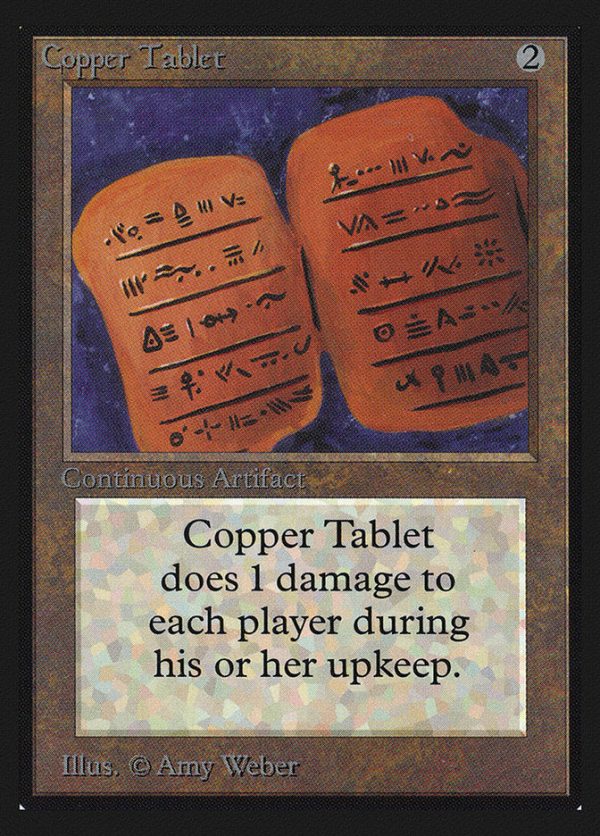 Copper Tablet [International Collectors  Edition] Sale