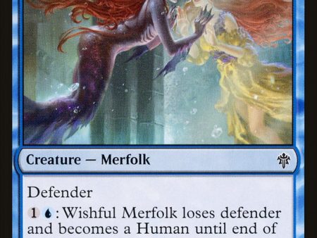 Wishful Merfolk [Throne of Eldraine] Online Hot Sale