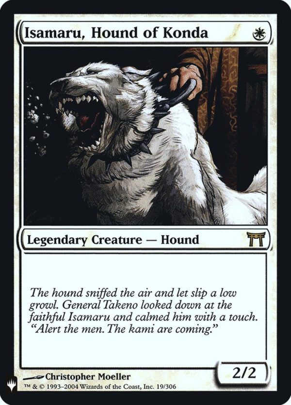 Isamaru, Hound of Konda [Mystery Booster] Discount