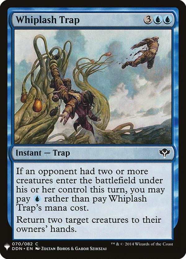 Whiplash Trap [Mystery Booster] Online Sale