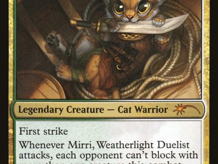 Mirri, Weatherlight Duelist [Secret Lair Drop Series] For Discount