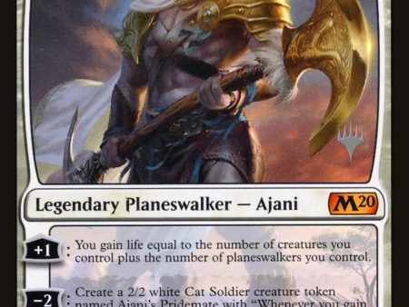 Ajani, Strength of the Pride (Promo Pack) [Core Set 2020 Promos] Hot on Sale