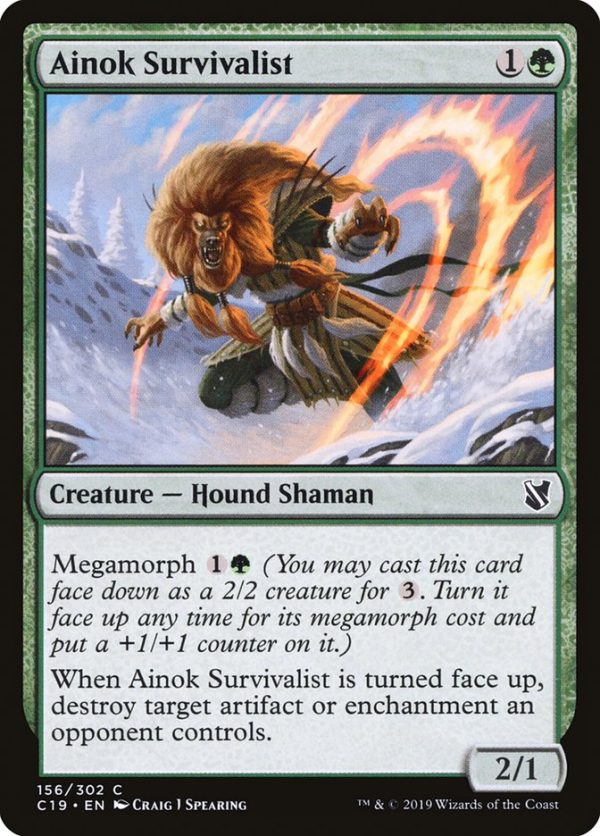 Ainok Survivalist [Commander 2019] Online now