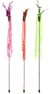 CAT DANGLER GLITTY + CURLS ASSORTMENT 42cm For Sale