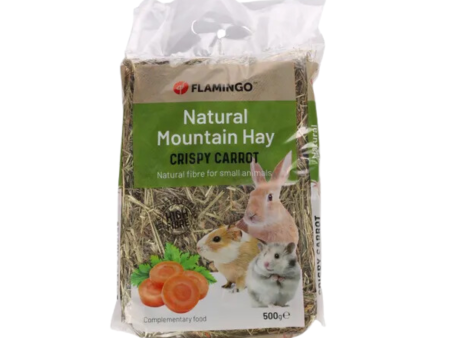 MOUNTAIN HAY WITH CARROT 500G Fashion