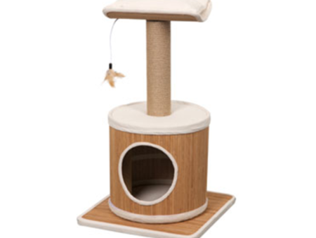 CAT SCRATCH TREE BAMBOO II Hot on Sale