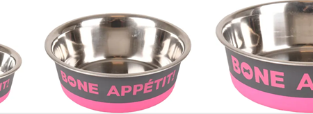 BOWL BONE APPETIT FUCHSIA on Sale