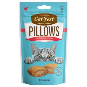 CATFEST PILLOWS WITH BEEF CRÈME FOR CATS 30g Online Hot Sale